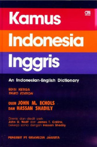 Image of Kamus Indonesia Inggris : an indonesian-english dictionary