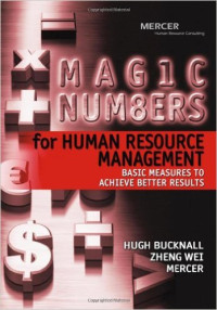 Image of Magic Numbers for Human Resource Management : Basic Measures to Achieve Better Results