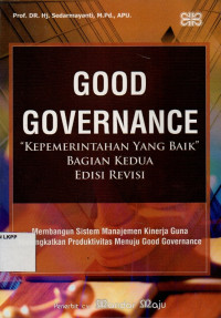 Image of Good Governance : Kepemerintahan yang Baik 2