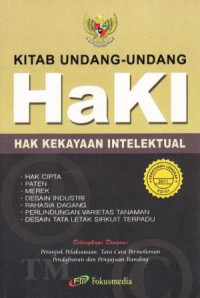 Image of Kitab Undang-Undang Haki (Hak Kekayaan Intelektual)