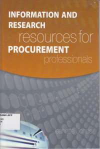 Image of Information and Research Resource for Procurement Professionals