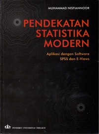 Image of Pendekatan Statistika Modern: Aplikasi dengan SOftware SPSS dan E-Views