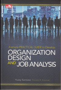 Image of Organization Design And Job Analysis