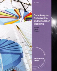 Image of Data Analysis, Optimization, and Simulation Modeling