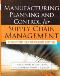 Image of Manufacturing Planning and Control for Supply Chain Management