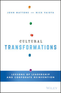 Image of Cultural Transformations : Lessons of Leadership and Corporate Reinvention