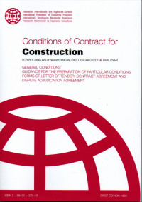 Image of The FIDIC Forms of Contract : Conditions of Contract for Construction (The 1999 Red Book)