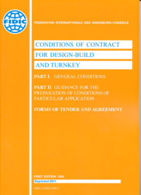 Image of The FIDIC Forms of Contract : Conditions of Contract for Design Build and Turnkey (The 1995 Orange Book)