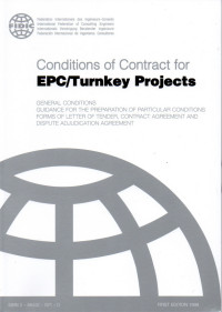 Image of The FIDIC Forms of Contract : Conditions for Contract for EPC / Turnkey Projects (The 1999 Silver Book)