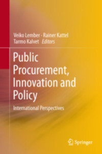 Image of Public Procurement, Innovation and Policy : International Perspectives