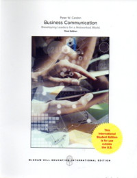 Image of Business Communication : Developing Leaders for a Networked World