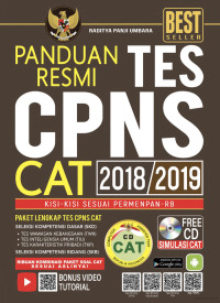 Image of Panduan Resmi Tes CPNS CAT 2018/2019