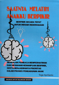 Image of Saatnya Melatih Anakku Berpikir