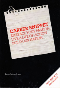 Image of Career Snippet Embrace Your Passion Live A Life Of Action Build Our Nation