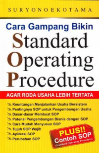 Image of Cara Gampang Bikin Standard Operating Procedure