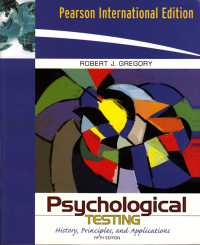 Image of Psychological Testing : History, Principles, and Applications