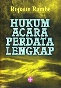 Image of Hukum Acara Perdata Lengkap