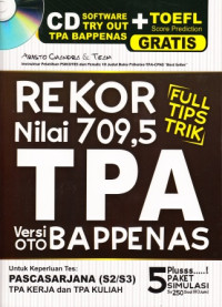 Image of Rekor Nilai 709,5 TPA Versi OTO BAPPENAS