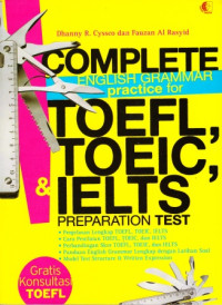 Image of Complete English Grammar Practice For TOEFL, TOEIC, & IELTS Preparation Test