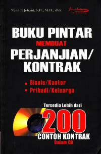 Image of Buku Pintar Membuat Perjanjian/Kontrak