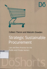 Image of Strategic Sustainable Procurement : An Overview of Law and Best Practice for teh Public and Private Sectors