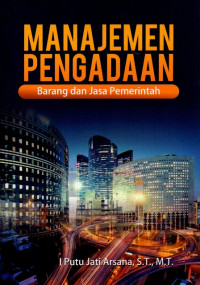 Image of Manajemen Pengadaan Barang dan jasa Pemerintah