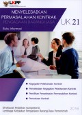 Menyelesaikan Permasalahan Kontrak Pengadaan ( Unit Kompetensi 21) : Buku Informasi